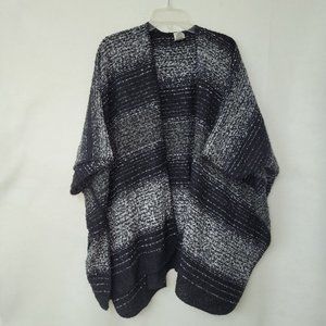 Woolrich Sweater Womens One Size Wrap Scarf Ruana Poncho 44" Wide x 31" Long